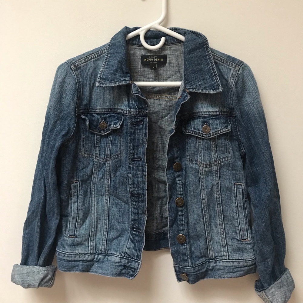 J. Crew Indigo Denim Jacket